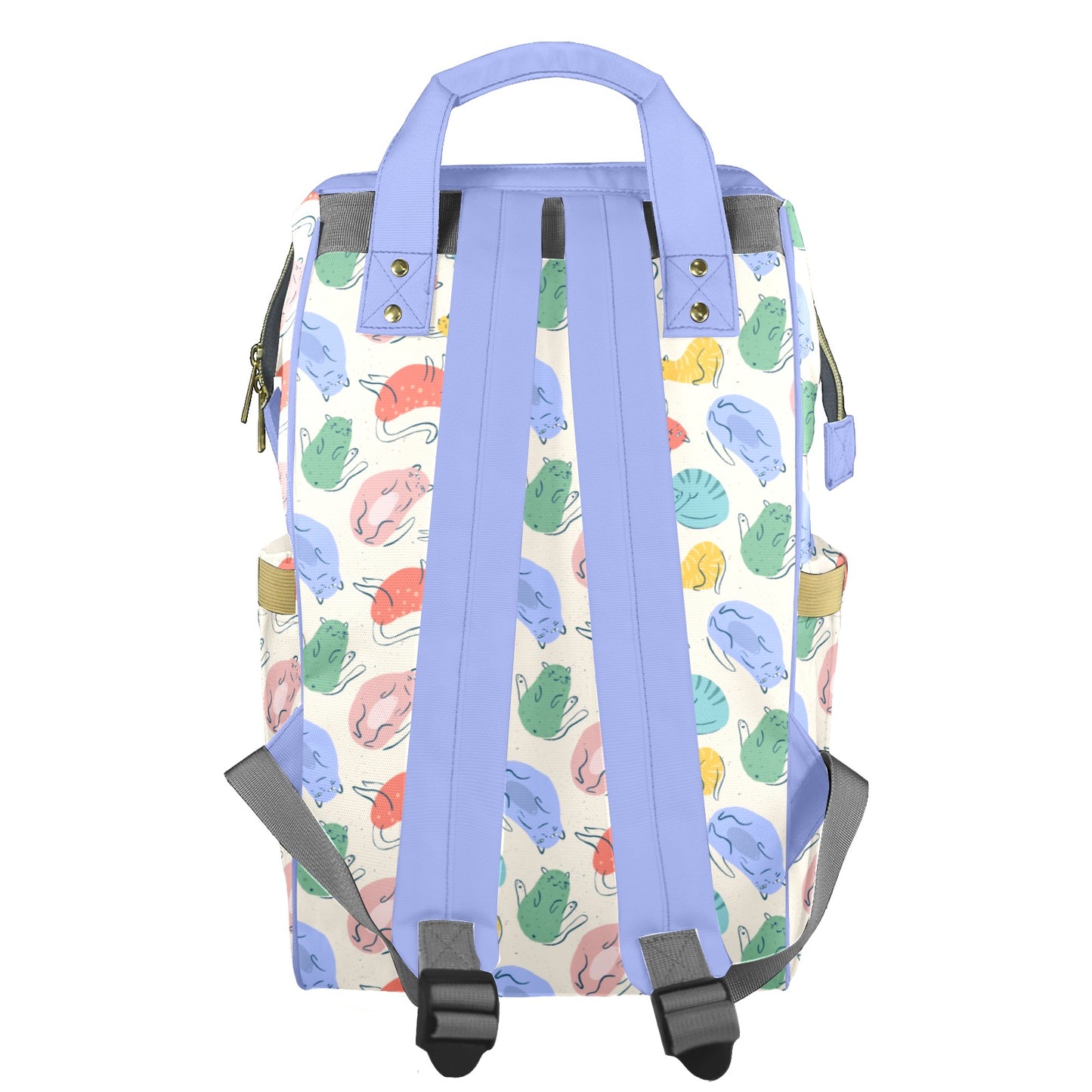 Fine Felines Customizable Diaper Bag