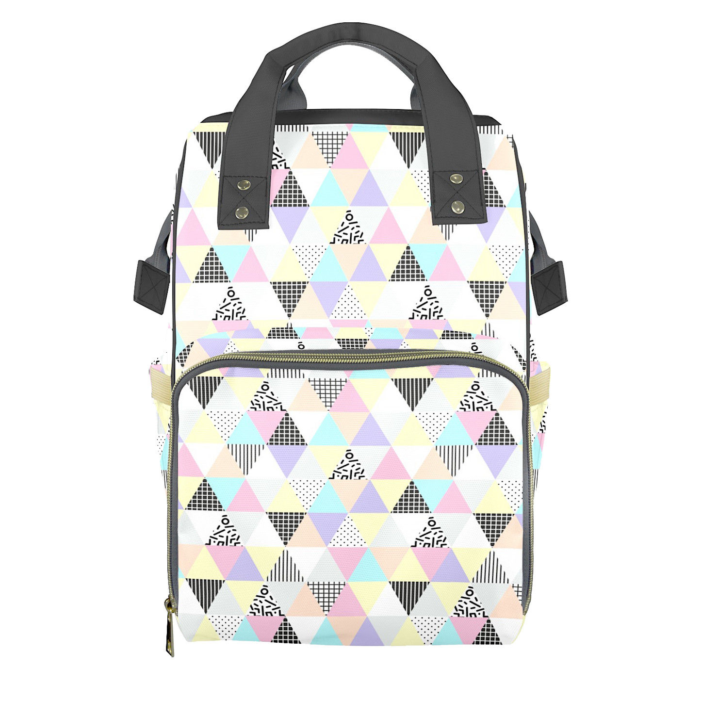 Pastel Deco Customizable Diaper Bag