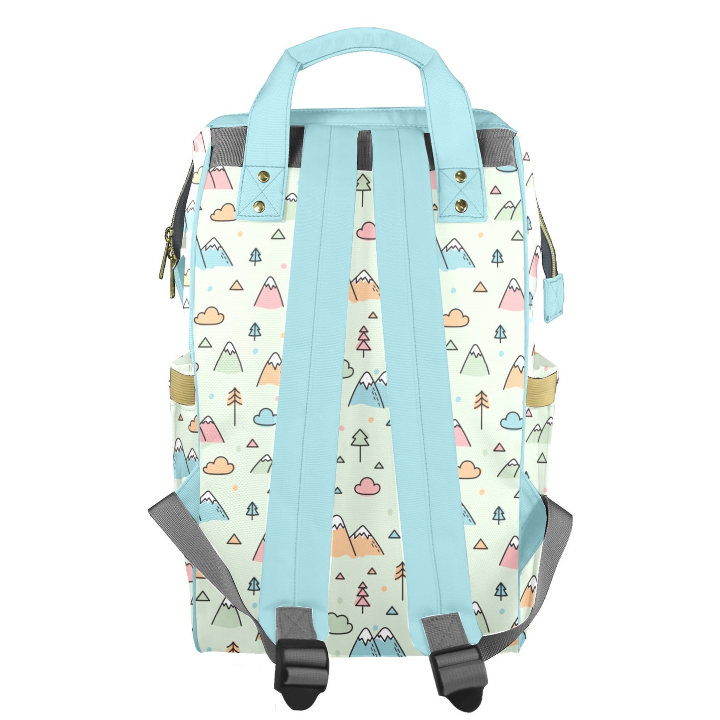 Mountains Calling Customizable Diaper Bag
