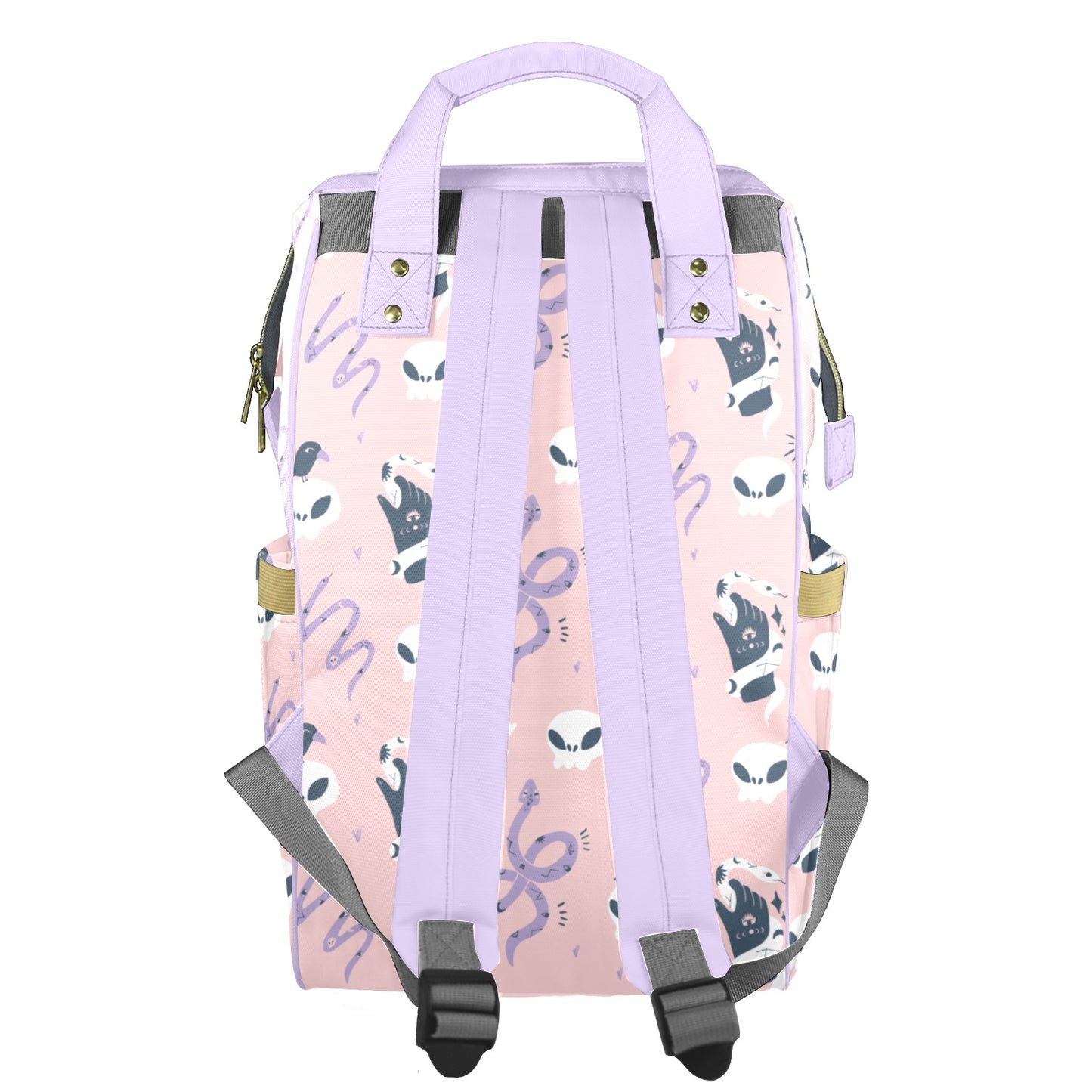 Memento Mori Customizable Diaper Bag