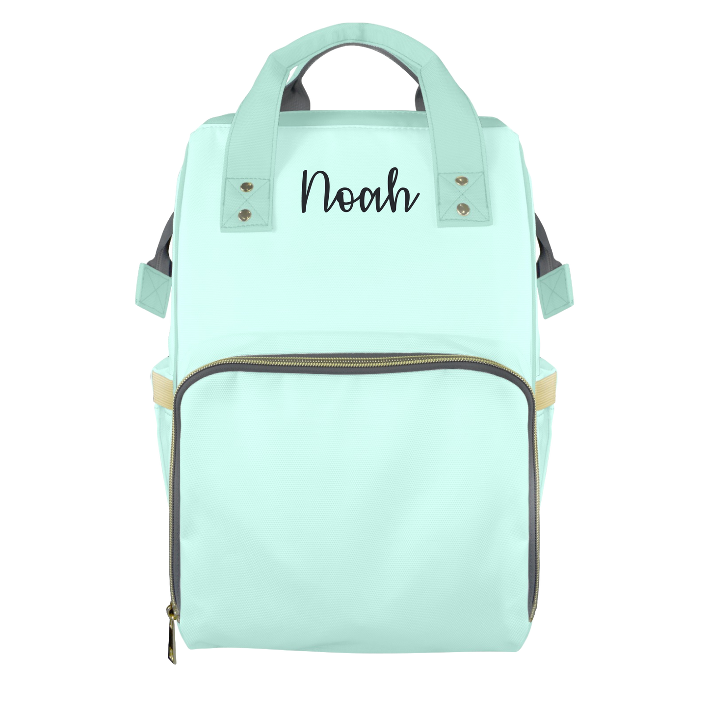 Fresh Mint Customizable Diaper Bag