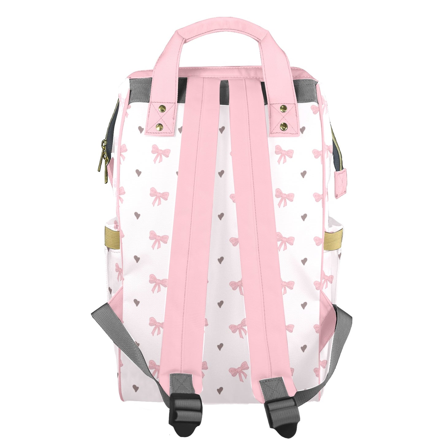 Coquette Bows Customizable Diaper Bag