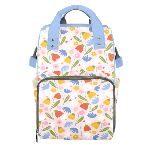 Flower Picking Customizable Diaper Bag