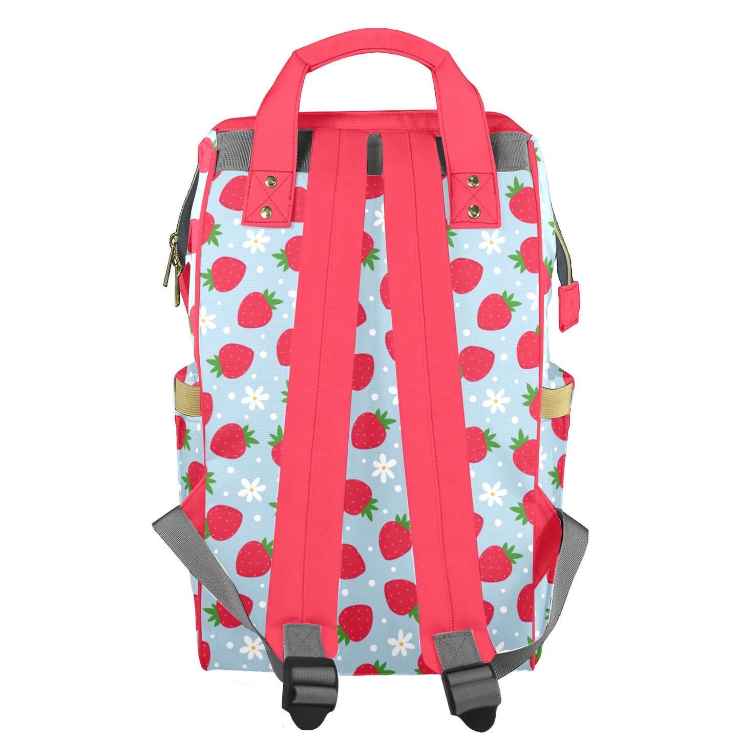 Strawberry Fields Customizable Diaper Bag
