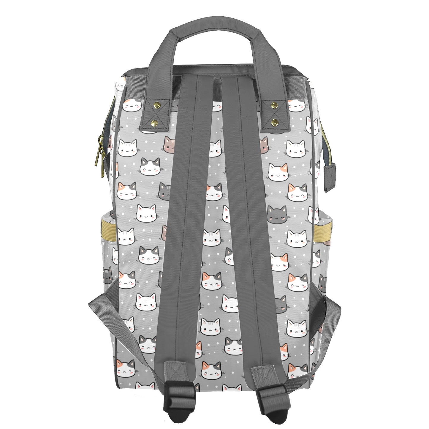 Cutie Cats Customizable Diaper Bag