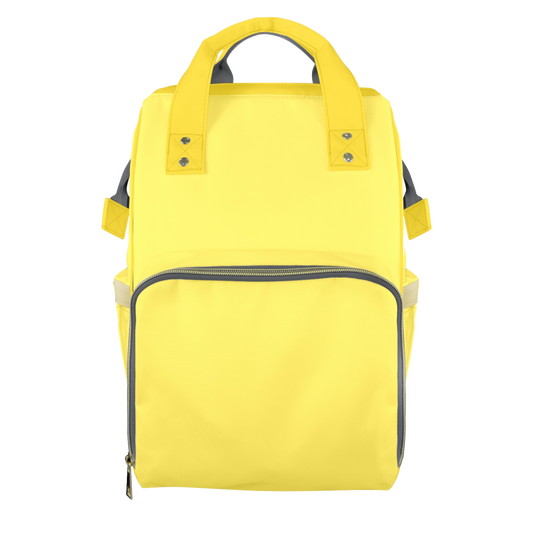 Sunflower Yellow Customizable Diaper Bag