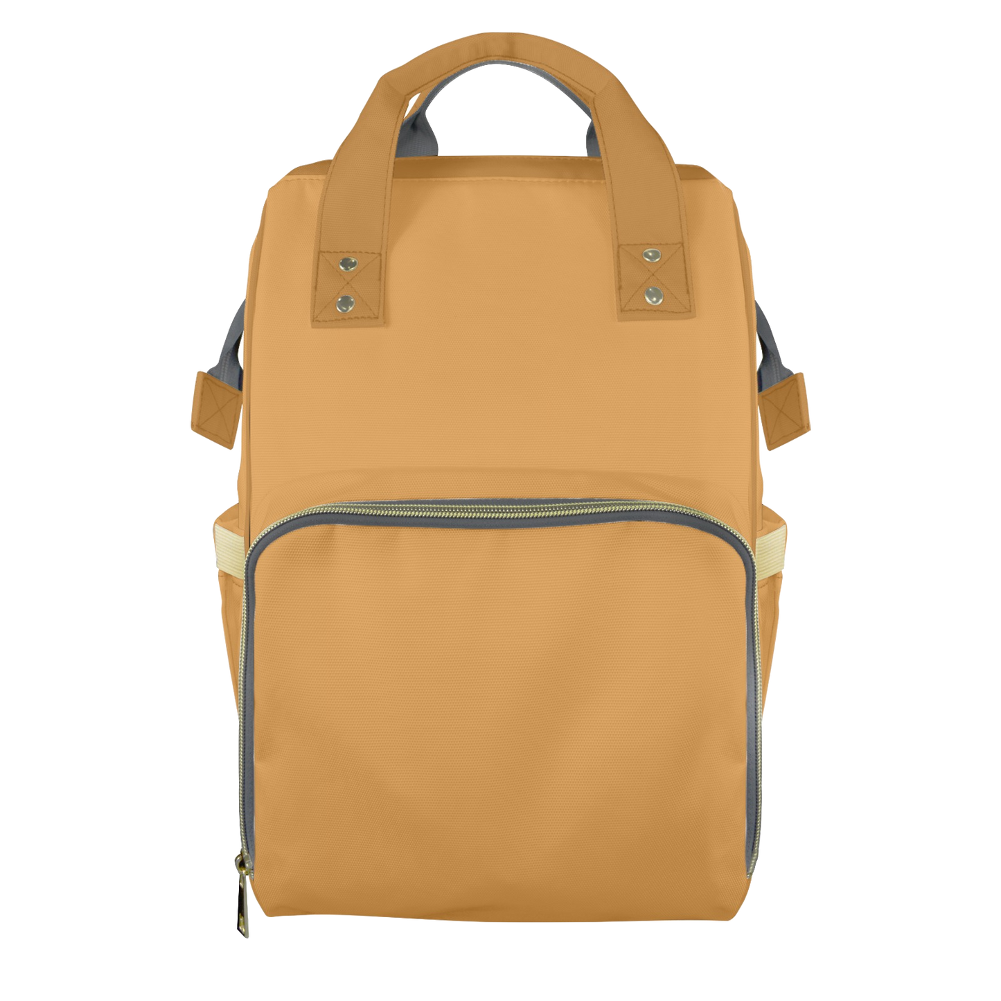 Camel Tan Customizable Diaper Bag
