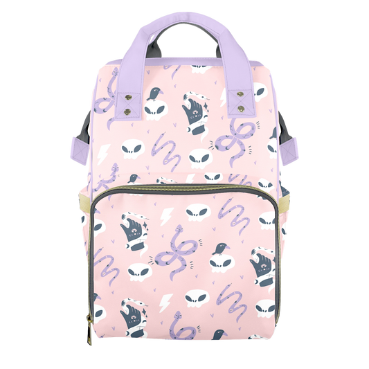 Memento Mori Customizable Diaper Bag