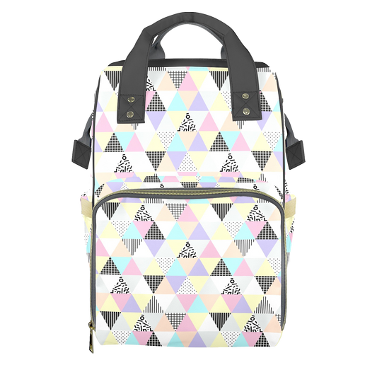 Pastel Deco Customizable Diaper Bag
