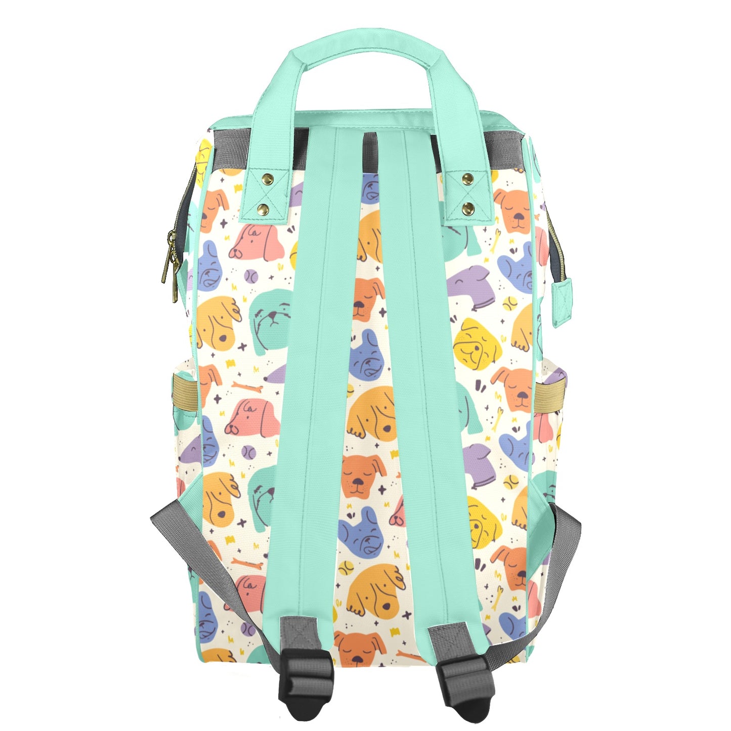 Puppy Party Customizable Diaper Bag