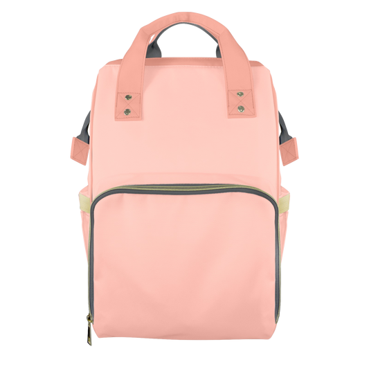 Peach Fuzz Customizable Diaper Bag