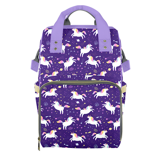 Born A Unicorn Customizable Diaper Bag