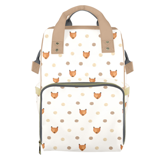 Little Fox Customizable Diaper Bag