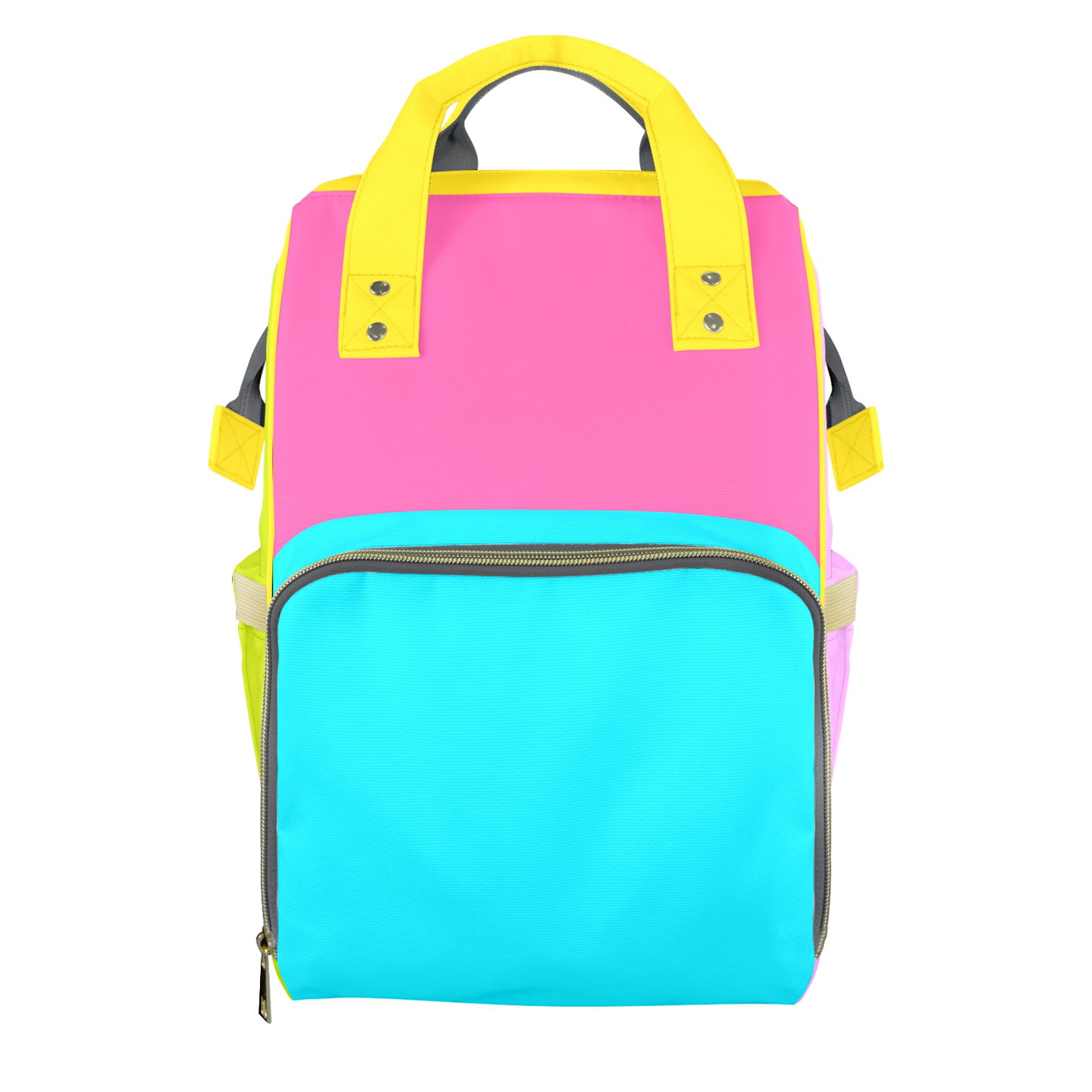 Neon Daydream Customizable Diaper Bag