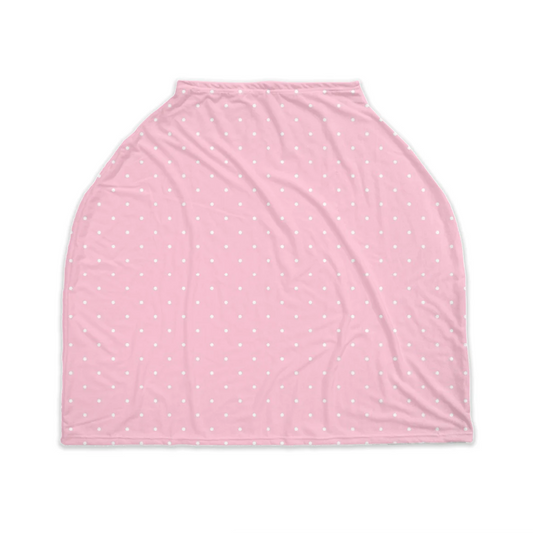 Pink Polkadots Nursing Cover