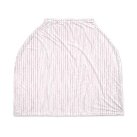 Pink Pinstripes Nursing Cover