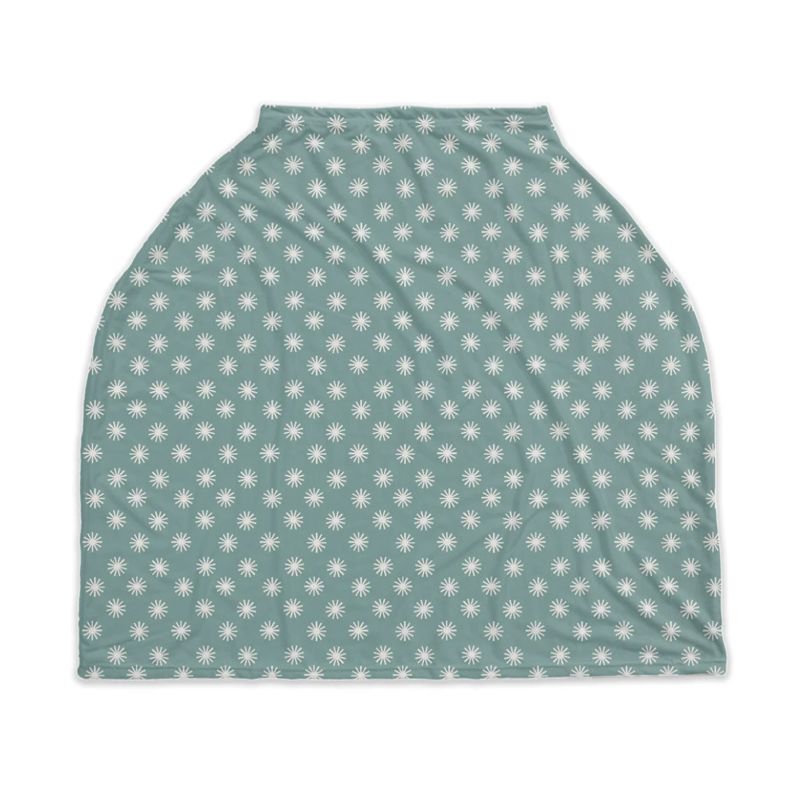 Sage Starbursts Nursing Cover