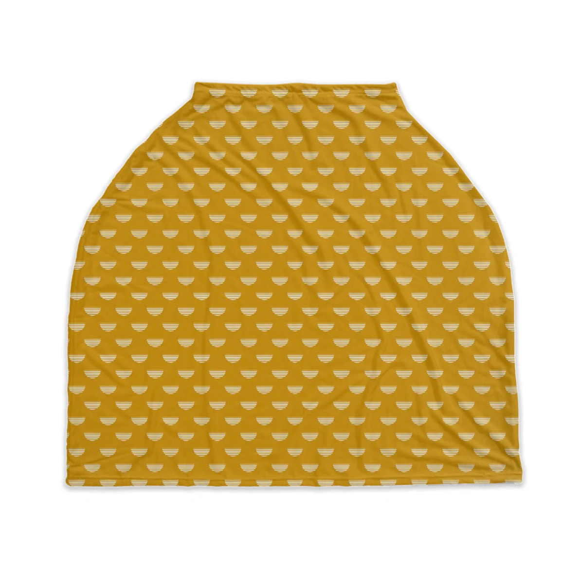 Gold Crescents Nursing Cover