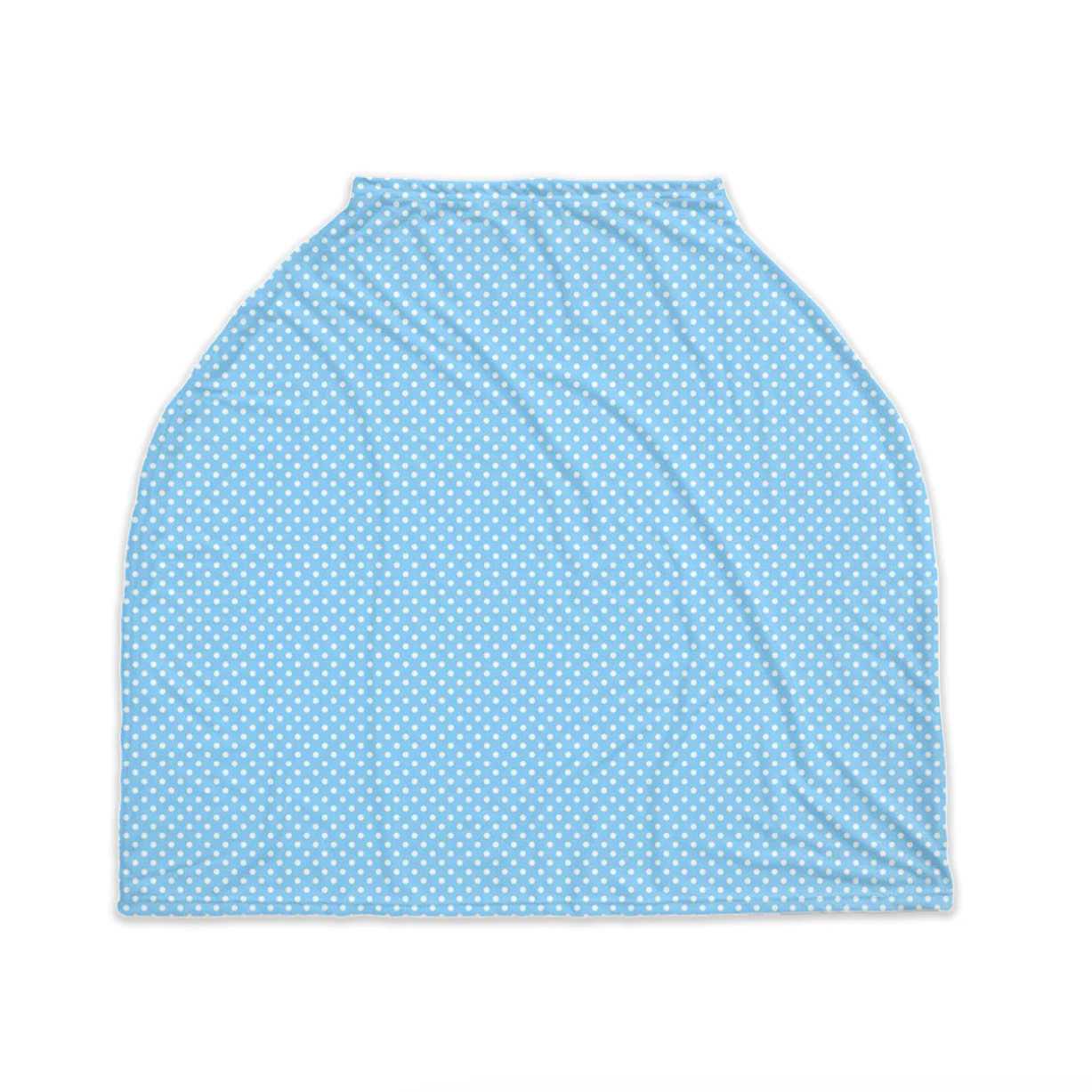 Blue Polkadots Nursing Cover