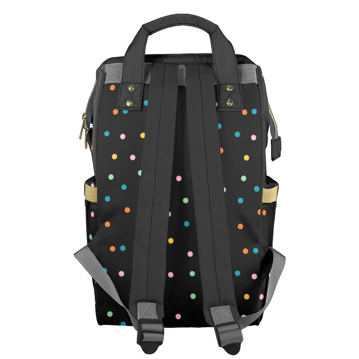 Confetti Dots Customizable Diaper Bag