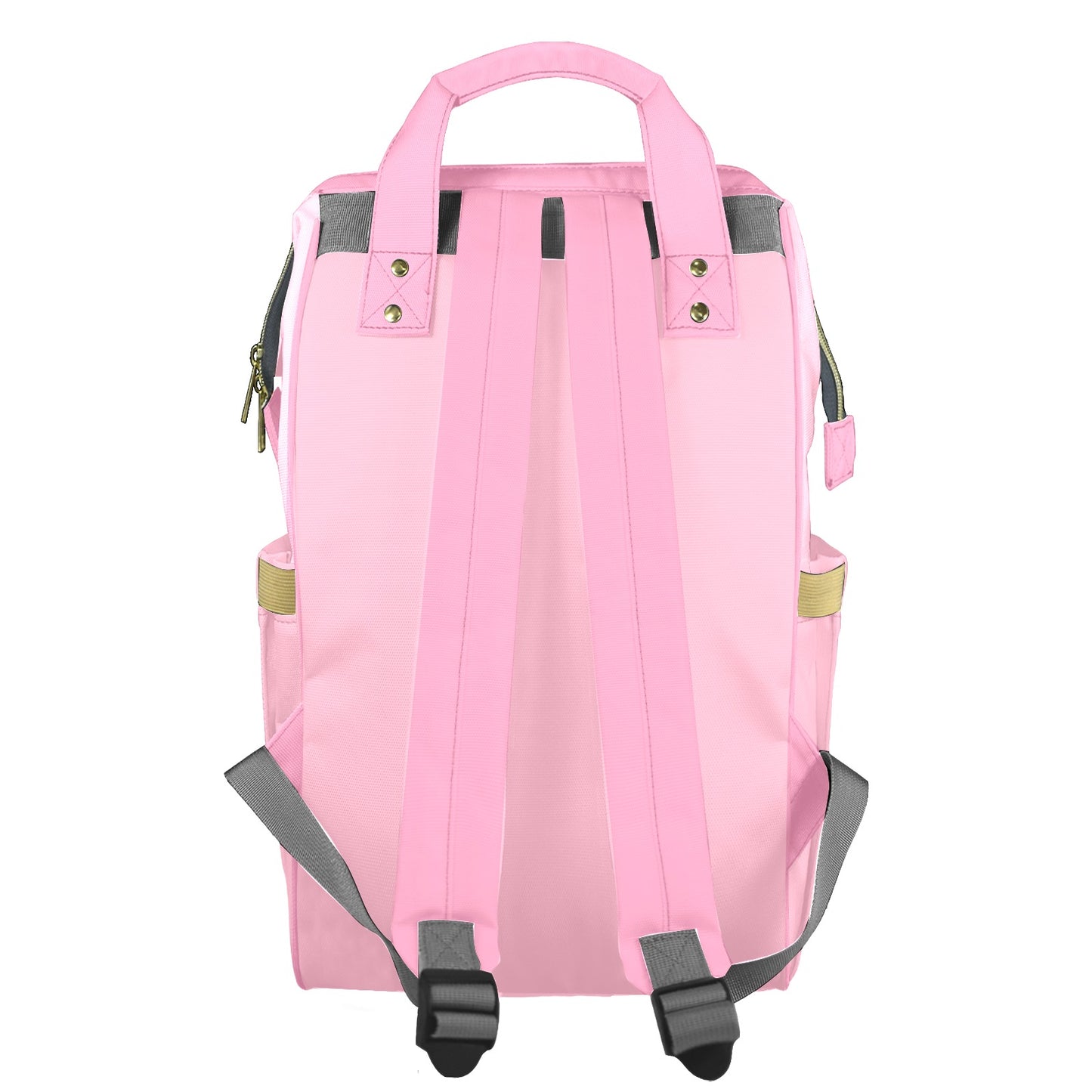 Bubblegum Pink Customizable Diaper Bag