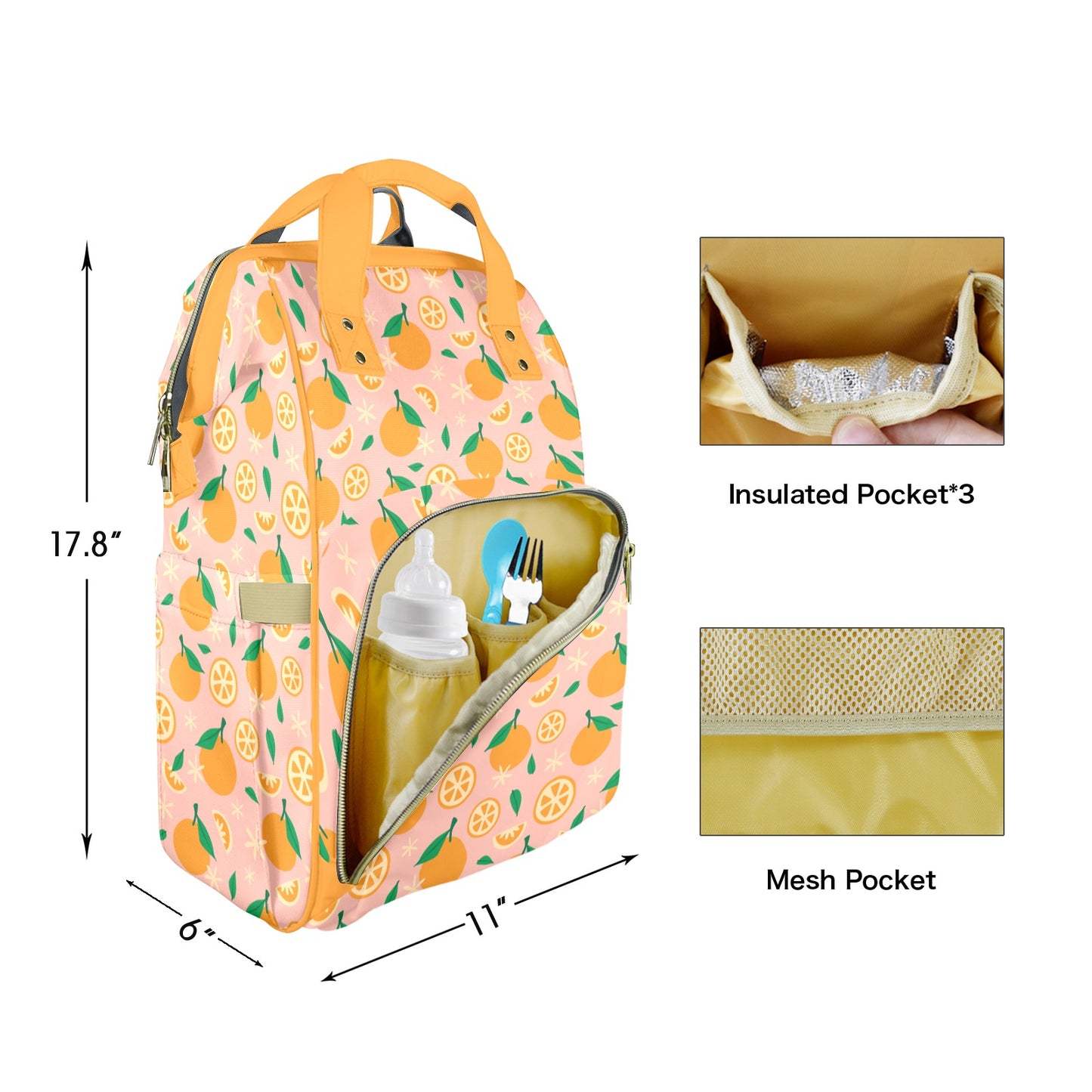 Oh My Darling Customizable Diaper Bag