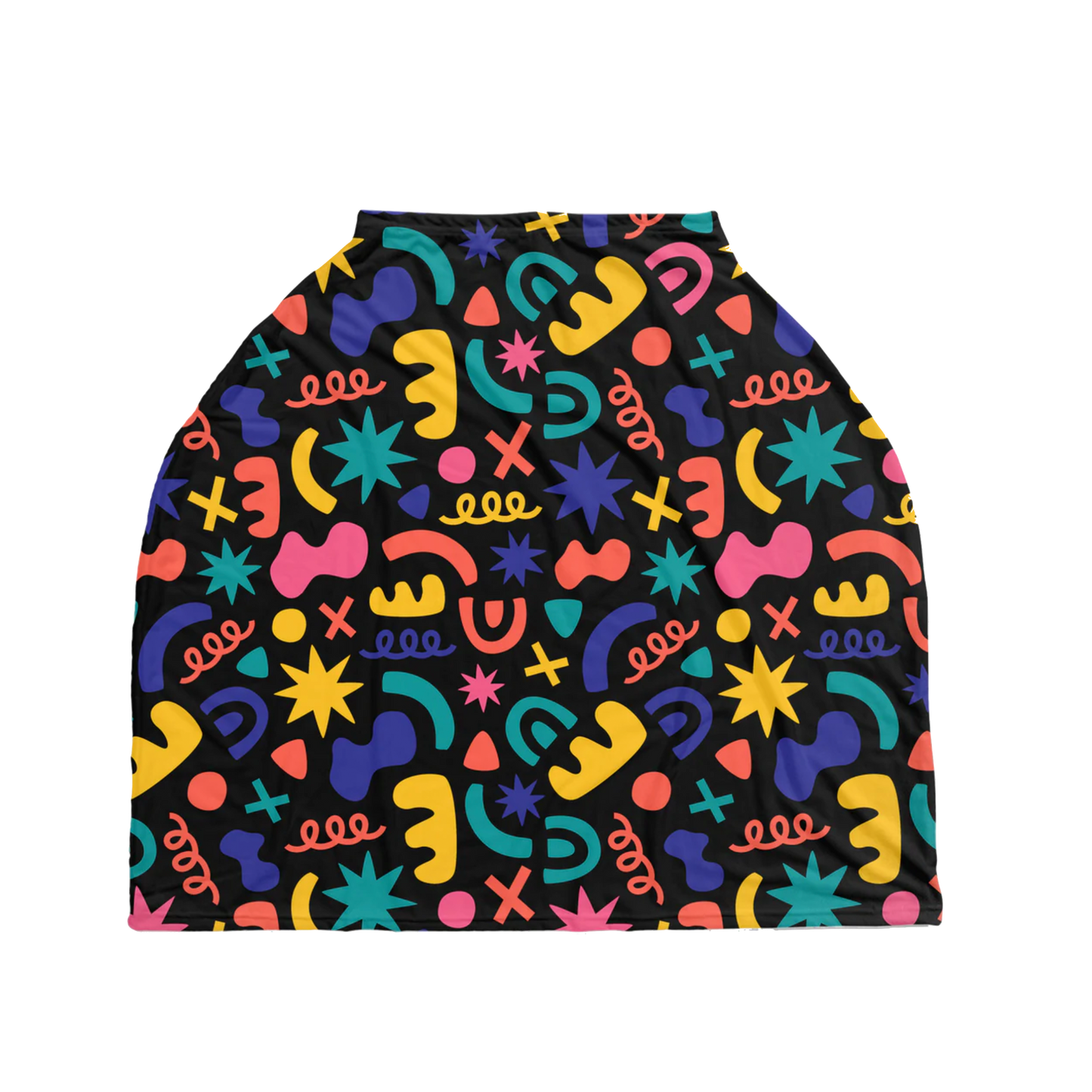 Colorful Chaos Nursing Cover