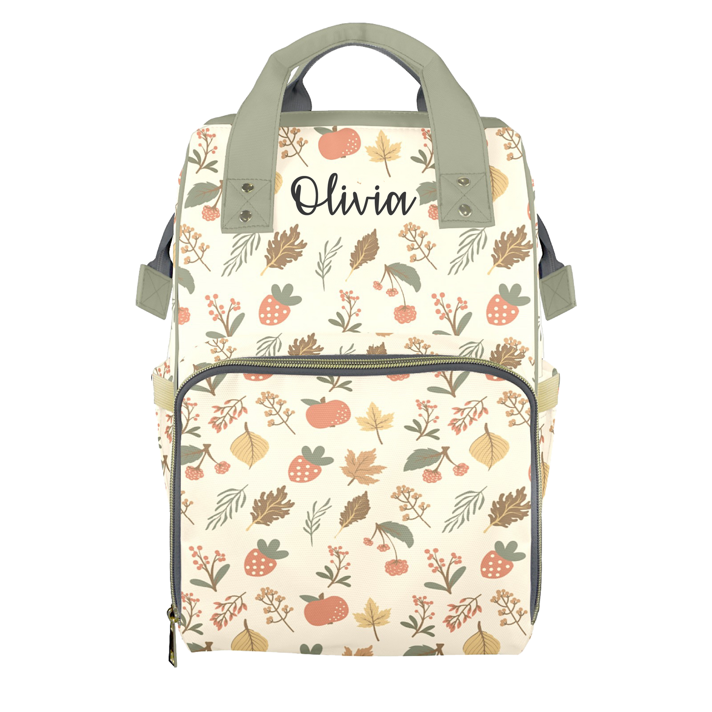 Cozy Cottage Customizable Diaper Bag