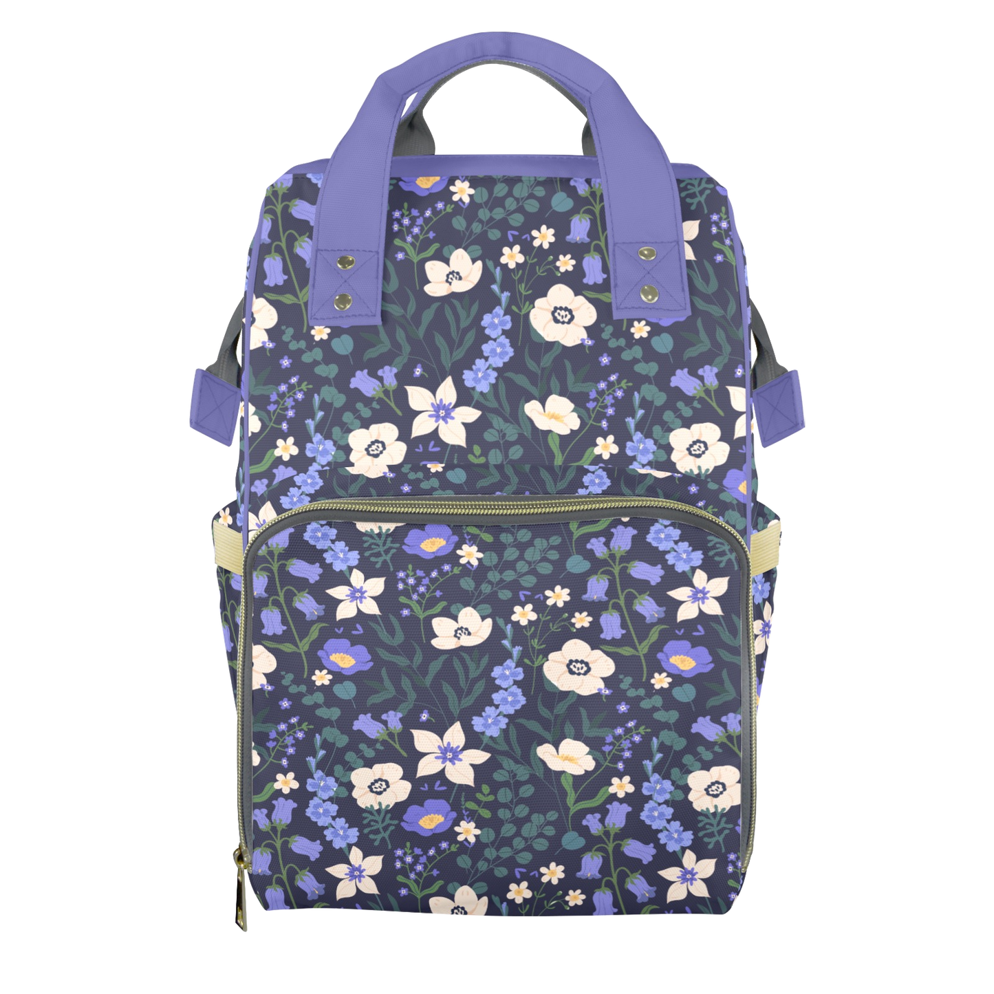 Violet Nights Customizable Diaper Bag