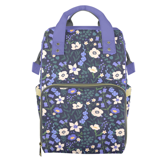 Violet Nights Customizable Diaper Bag