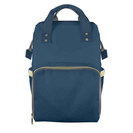 Deep Navy Customizable Diaper Bag