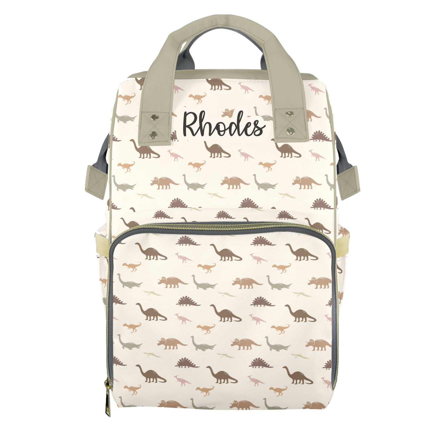Dino Dig Customizable Diaper Bag