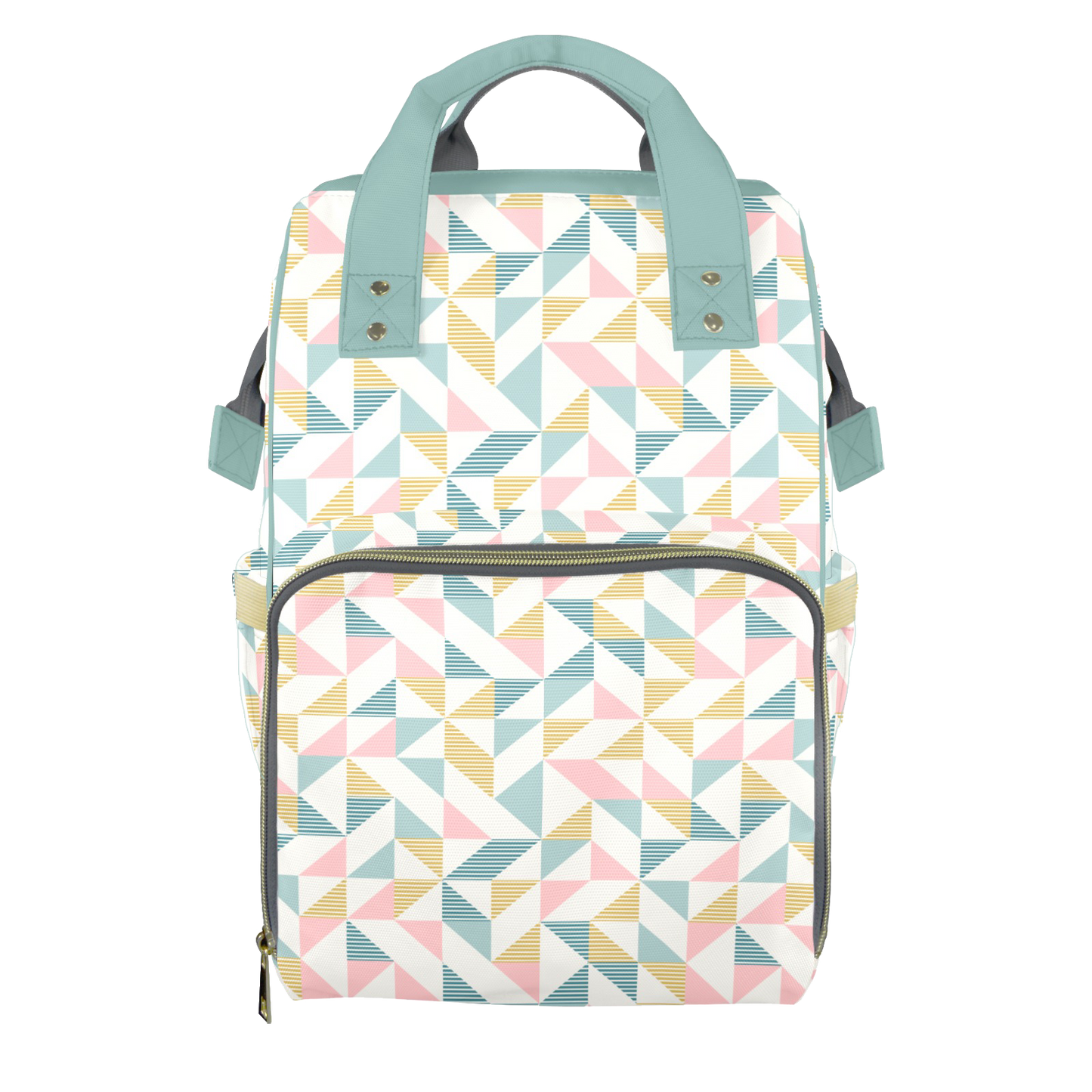 Tiled Tesselations Customizable Diaper Bag