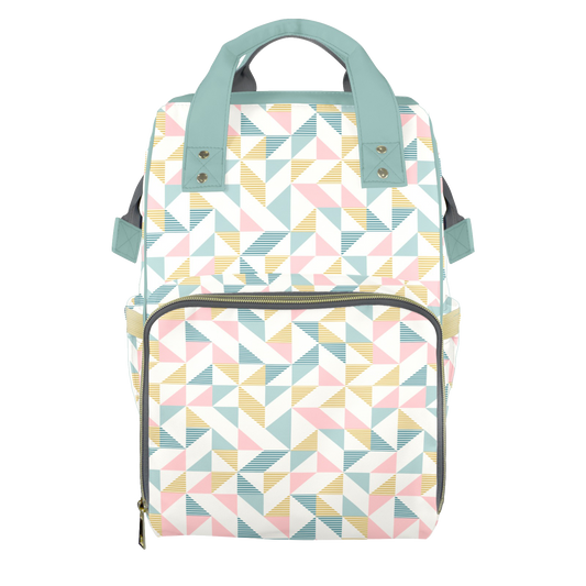 Tiled Tesselations Customizable Diaper Bag