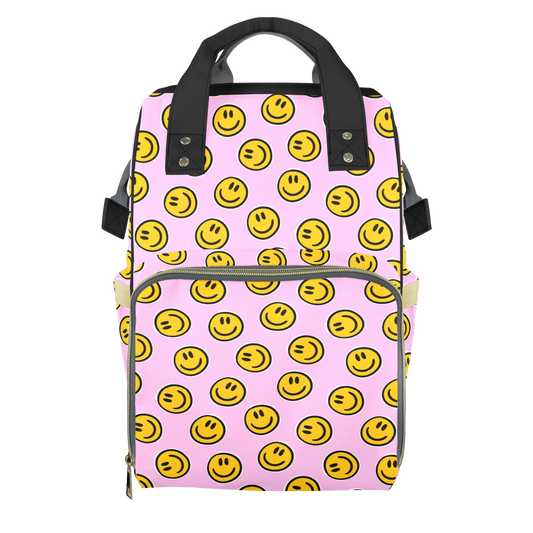 Smiles All Around Customizable Diaper Bag