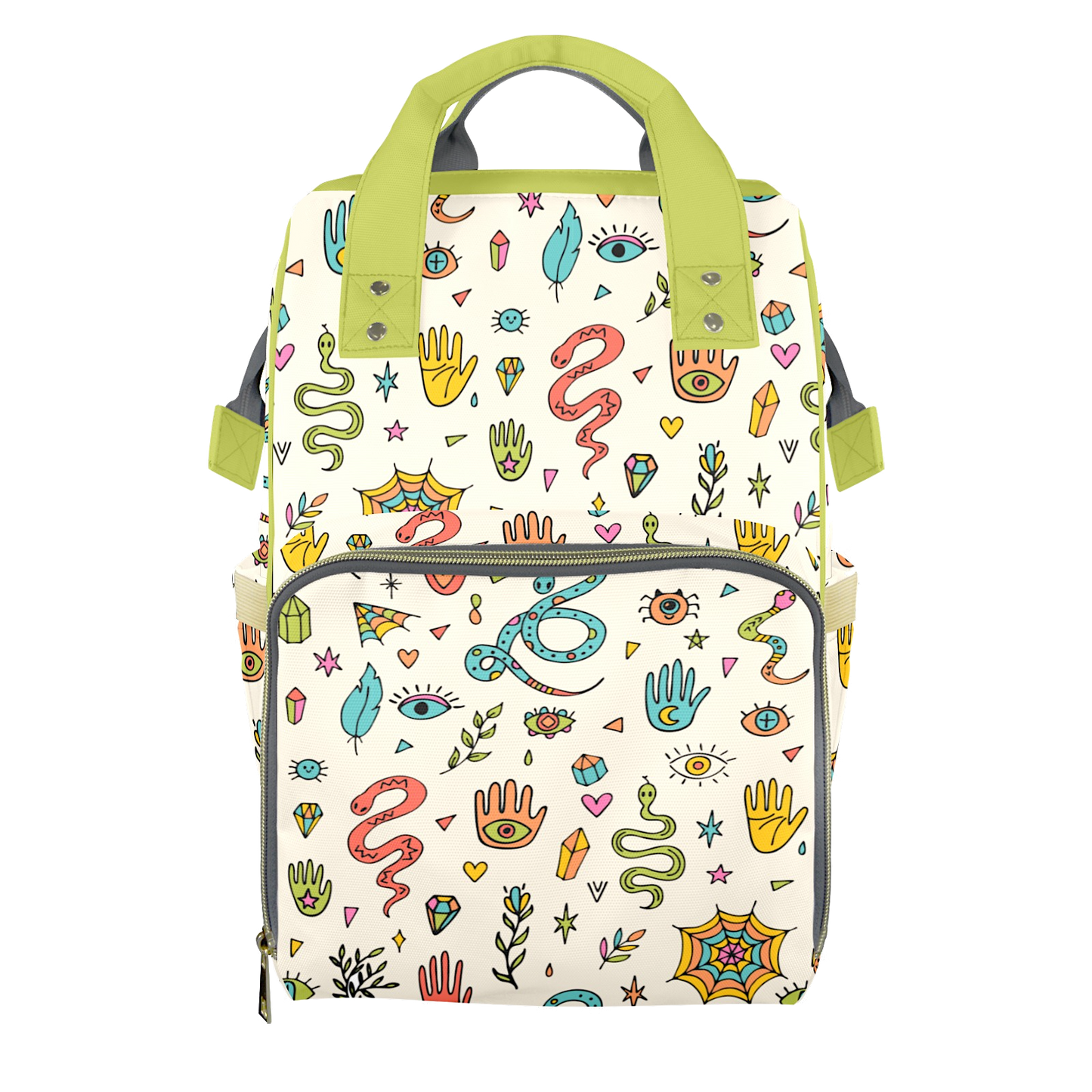 Weird Is Rad Customizable Diaper Bag