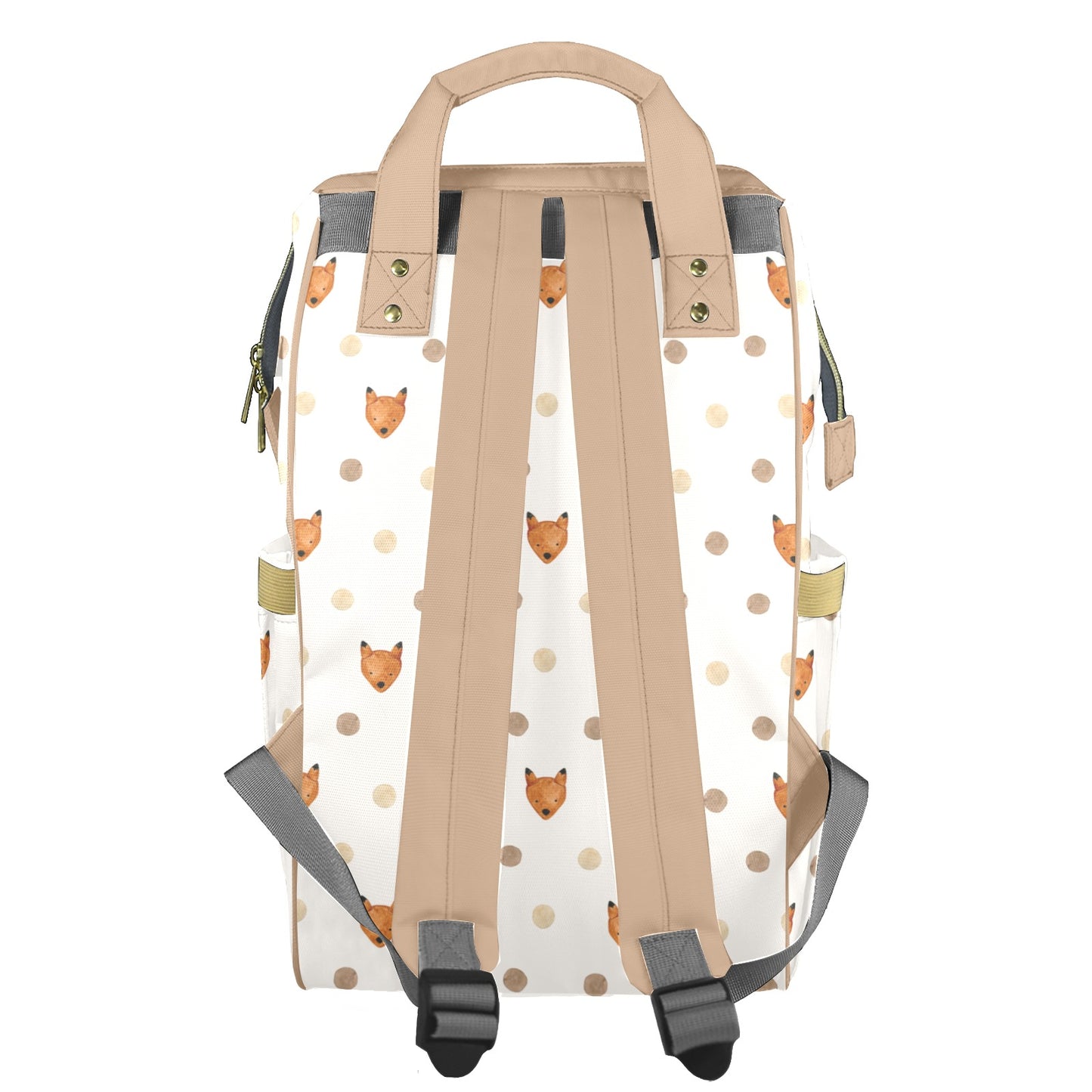 Little Fox Customizable Diaper Bag