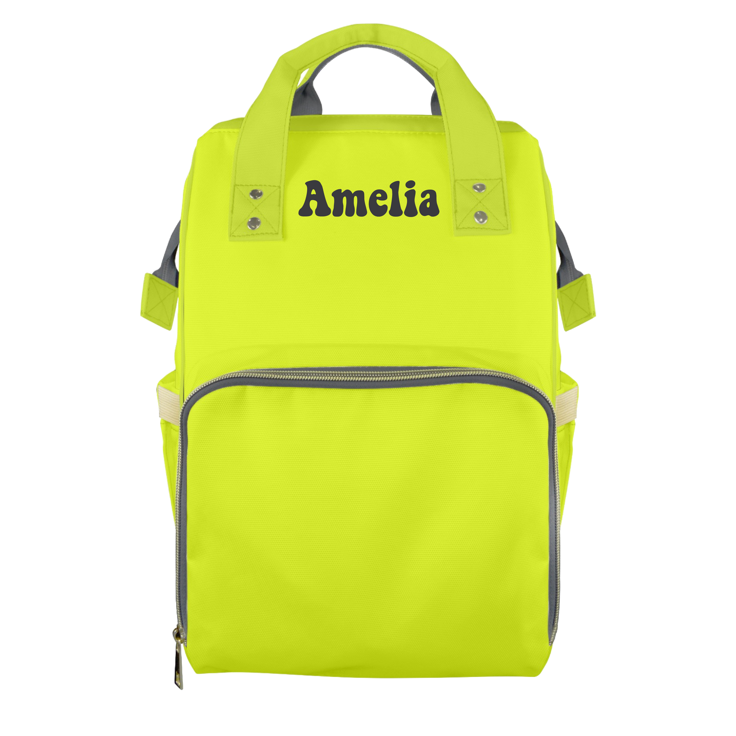 Green Apple Customizable Diaper Bag