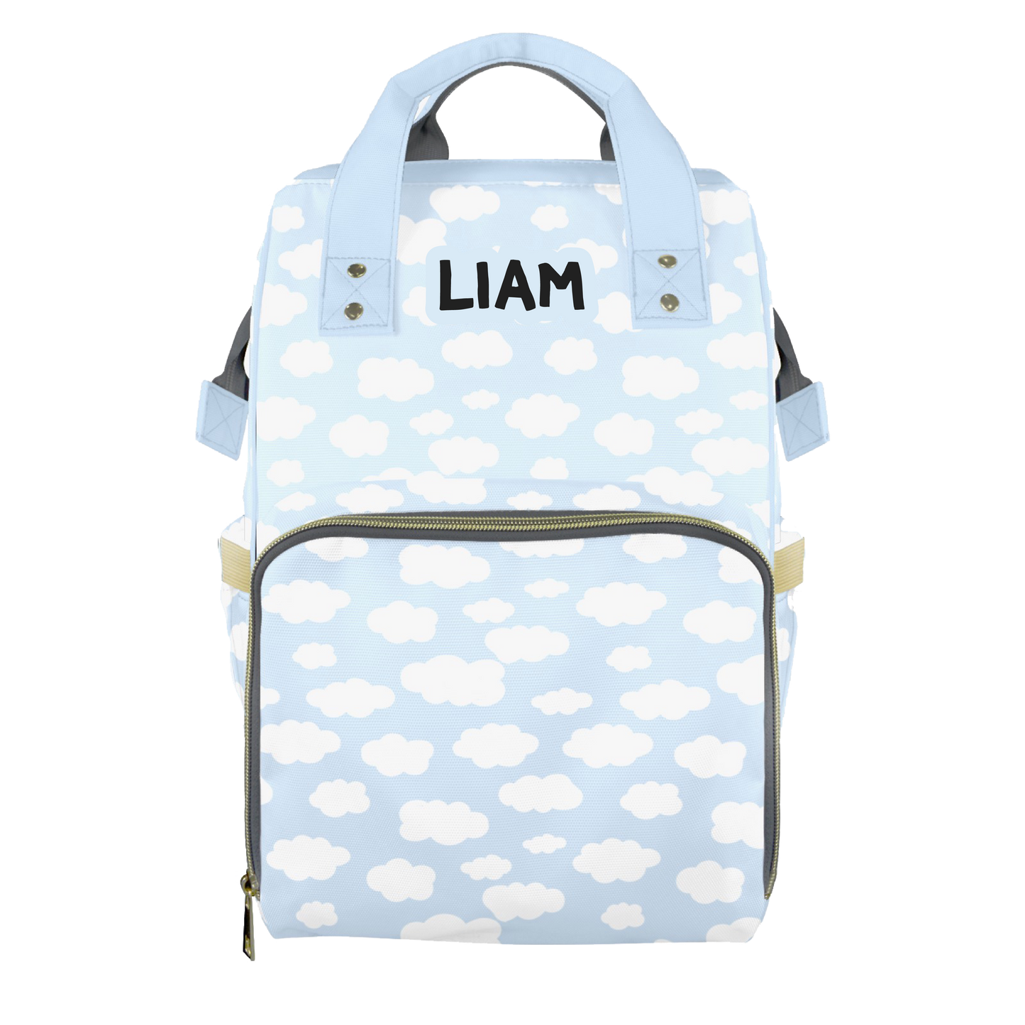 Head In The Clouds Customizable Diaper Bag