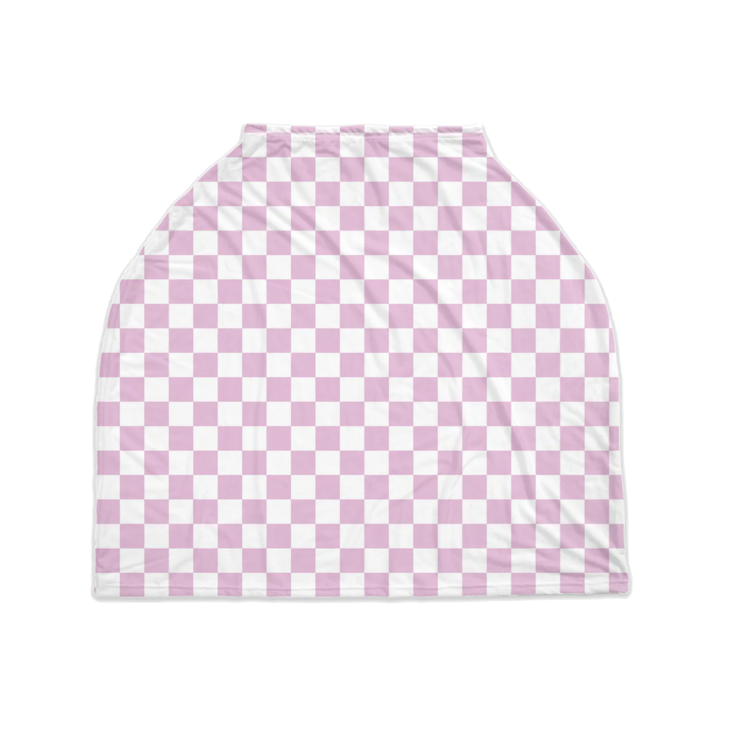Lilac Checks Nursing Cover