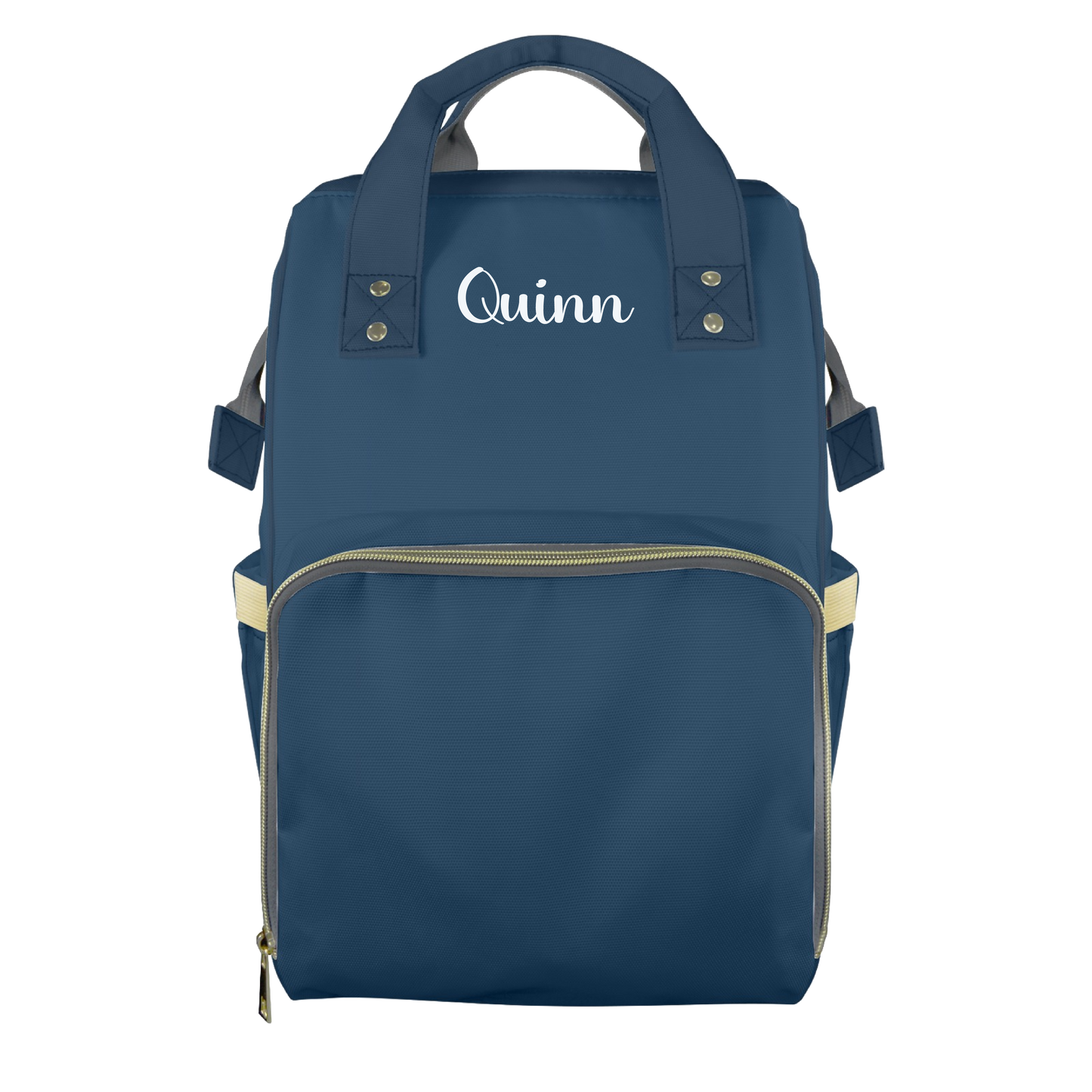 Deep Navy Customizable Diaper Bag