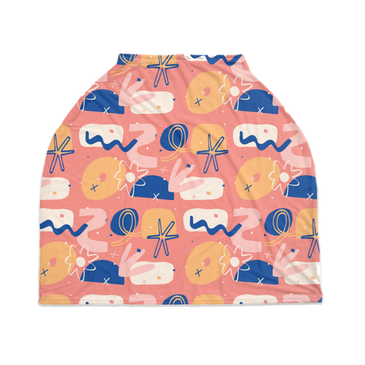 Peach Lemonade Nursing Cover
