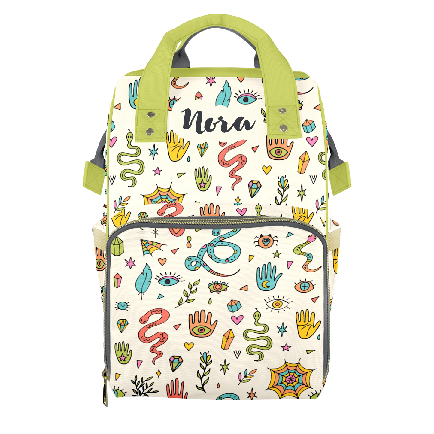 Weird Is Rad Customizable Diaper Bag